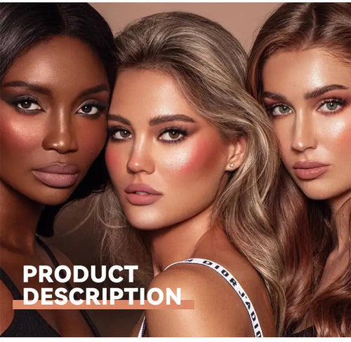 MLSMILE Highlight Contour 3-pack For 3D Makeup Brightening Skin Tone