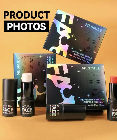 MLSMILE Highlight Contour 3-pack For 3D Makeup Brightening Skin Tone
