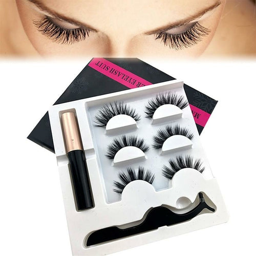 Hot 5 Magnet Eyelash Magnetic Liquid Eyeliner & Magnetic False