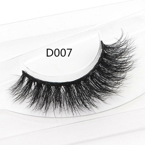 New Style 3D Mink False Eyelashes 3D Thick Messy Eyelash Hair 3d-612